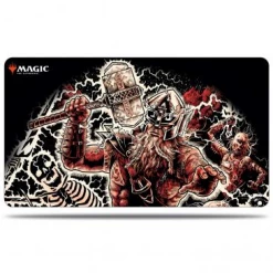 Magic The Gathering: Alternative Art Mythic - Toralf, God Of Fury - Ultra Pro Playmat V.4 Play Mats