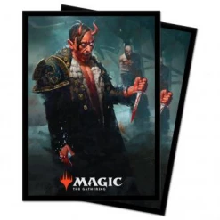 Magic The Gathering: Planeswalker Art Kaldheim Tibalt Cosmic Imposter Ultra Pro Premium Art Sleeves 100CT V.1