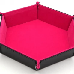 BCW DIVERSIFIED Dice Holder Dice Tray: LX: Hex: Pink