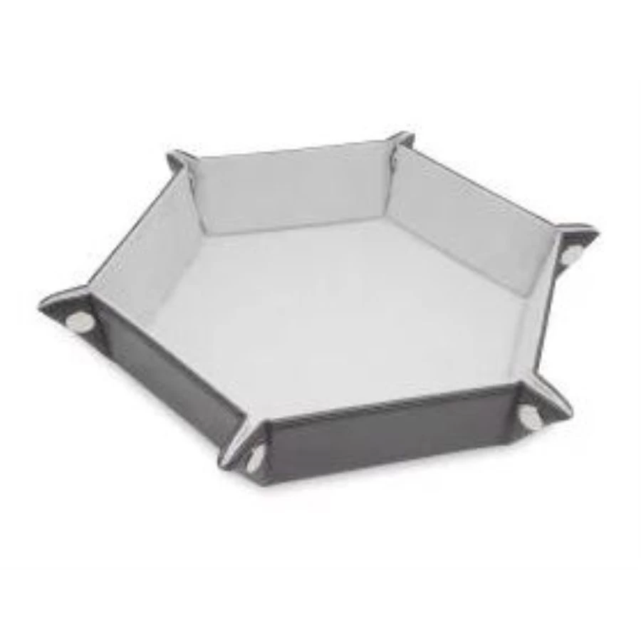 BCW DIVERSIFIED Dice Tray: LX: Hex: White Dice Holder 3 BCW DIVERSIFIED Dice Tray: LX: Hex: White Dice Holder