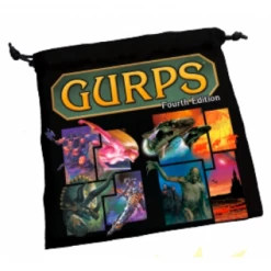 STEVE JACKSON GAMES GURPS: Dice Bag 4th Edition Dice Holder