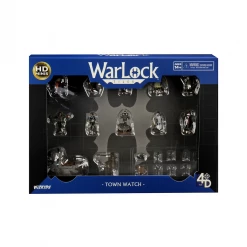 WIZKIDS Miniature Games WarLock Tiles: Accessory: Town Watch Miniature Set