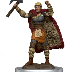 WIZKIDS Dungeons & Dragons: Icons Of The Realms Premium Figures W7 Female Human Barbarian Fantasy Miniatures [Pre-order]