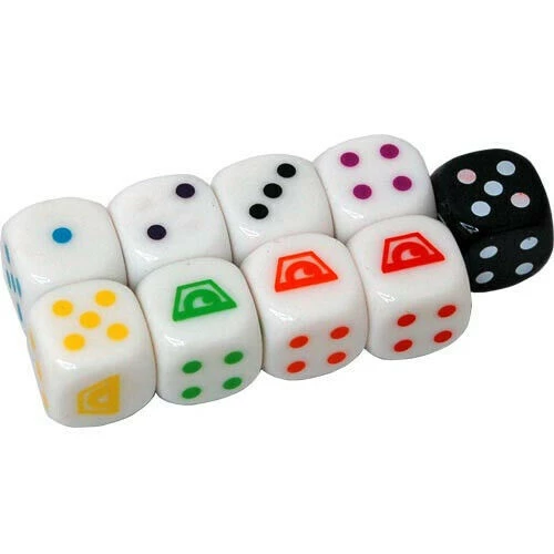 MONGOOSE PUBLISHING Dice Sets Paranoia Security Clearance Dice Pack 3 MONGOOSE PUBLISHING Dice Sets Paranoia Security Clearance Dice Pack