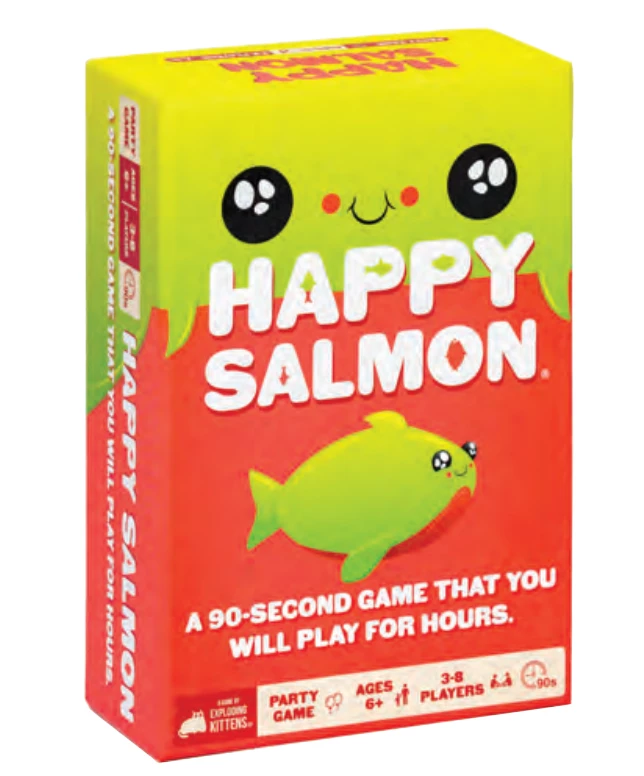 EXPLODING KITTENS Happy Salmon Card Game Non-Collectible Card Games 3 EXPLODING KITTENS Happy Salmon Card Game Non-Collectible Card Games