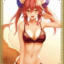 C96 Fate Grand Order - Tamamo No Mae Lingerie Ver. By Mashu Circle Sunpan - Doujin Mature Character Sleeves Card Sleeves