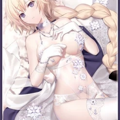 Card Sleeves C96 Fate Grand Order - Jeanne D'Arc Ruler Royal Icing Ver. Circle Frontier Game - Doujin Mature Character Sleeves