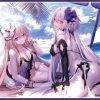 C96 Fate Grand Order - Jeanne D'Arc & Alter Swimsuit Ver. Circle Frontier Game - Doujin Mature Character Sleeves Card Sleeves