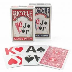 Non-Collectible Card Games Bicycle Playing Cards: Bridge (Large Print)