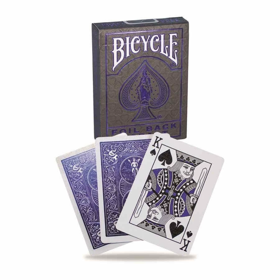 Bicycle Playing Cards: Metalluxe Blue Non-Collectible Card Games 3 Bicycle Playing Cards: Metalluxe Blue Non-Collectible Card Games