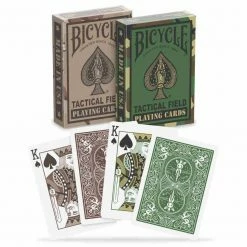 Non-Collectible Card Games Bicycle Playing Cards: Tactical Field Camo Green/Brown