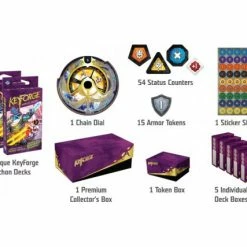 Fantasy Flight Games KeyForge: Worlds Collide Premium Box Non-Collectible Card Games