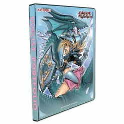 KONAMI DIGITAL ENTERTAINMEN Yu-Gi-Oh! Dark Magician Girl The Dragon Knight 9-Pocket Portfolio Card Binder