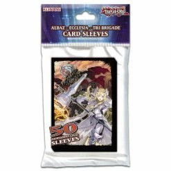 KONAMI DIGITAL ENTERTAINMENT Yu-Gi-Oh! Albaz-Ecclesia-TriBrigade - Konami Card Sleeves (50CT)