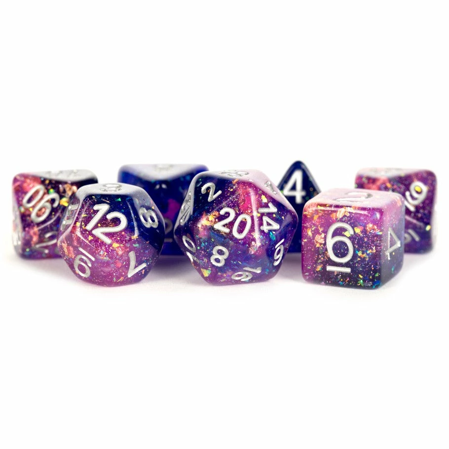 METALLIC DICE GAMES 7-Set Eternal Purple/Blue Dice Set Dungeons & Dragons 3 METALLIC DICE GAMES 7-Set Eternal Purple/Blue Dice Set Dungeons & Dragons