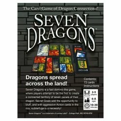 Looney Labs Seven Dragons Card Game 7 Looney Labs Seven Dragons Card Game