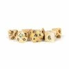METALLIC DICE GAMES Picture Jasper 7-Count Dice Set