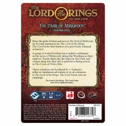 Fantasy Flight Games Non-Collectible Card Games The Lord Of The Rings LCG: The Dark Of Mirkwood Scenario 6 Fantasy Flight Games Non-Collectible Card Games The Lord Of The Rings LCG: The Dark Of Mirkwood Scenario