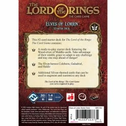 Fantasy Flight Games Lord Of The Rings LCG: Elves Of Lorien Starter Deck [Pre-order] Non-Collectible Card Games