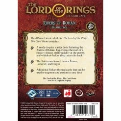 Fantasy Flight Games Lord Of The Rings LCG: Riders Of Rohan Starter Deck [Pre-order] Non-Collectible Card Games