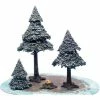 MONSTER FIGHT CLUB Miniature Games Monster Scenery: Snowy Pines Miniatures [Pre-order]
