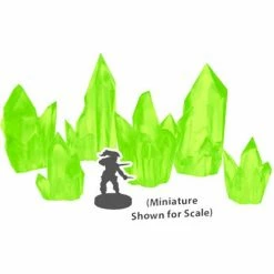 MONSTER FIGHT CLUB Miniature Games Monster Scenery: Peridot Crystal Miniatures [Pre-order]