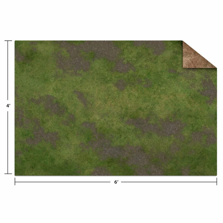 MONSTER FIGHT CLUB Play Mats 6' X 4' Broken Grassland/Desert Scrubland Game Mat 3 MONSTER FIGHT CLUB Play Mats 6' X 4' Broken Grassland/Desert Scrubland Game Mat