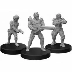 MONSTER FIGHT CLUB Miniature Games Cyberpunk Red RPG: Trauma Team B Miniatures