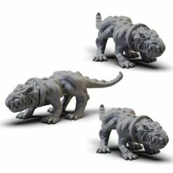 MANTIC ENTERTAINMENT Kings Of War (3rd Edition): Ogre Crocodogs Miniatures Game