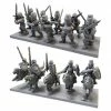 MANTIC ENTERTAINMENT Kings Of War 3rd Edition: Halfling Stalwarts Battlegroup Miniatures [Pre-order] Miniature Games