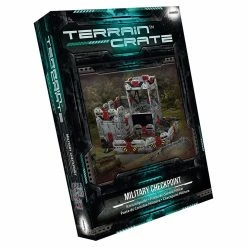 MANTIC ENTERTAINMENT TerrainCrate: Military Checkpoint Miniatures Game Miniature Games