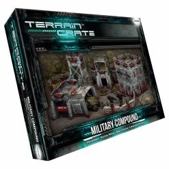 MANTIC ENTERTAINMENT TerrainCrate: Military Compound Miniatures Game [Pre-order]