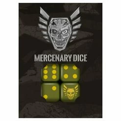 MONGOOSE PUBLISHING D6 Traveller: Mercenary (20) Dice Set Dice Sets