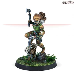 CORVUS BELLI Aristeia! Moonchild Dogface Huntress Miniature Miniature Games