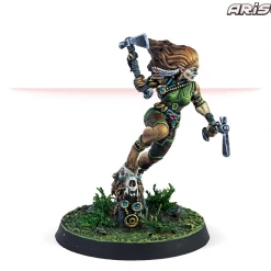 CORVUS BELLI Aristeia! Moonchild Dogface Huntress Miniature Miniature Games