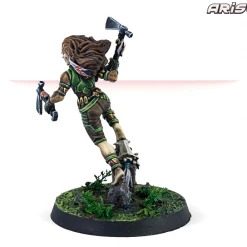 CORVUS BELLI Aristeia! Moonchild Dogface Huntress Miniature Miniature Games