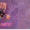 Fantasy Flight Games Marvel Champions Ms. Marvel Game Mat Premium Art Play Mat