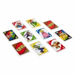 MATTEL, INC. Non-Collectible Card Games UNO Super Mario Brothers Card Game