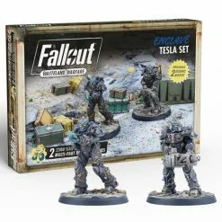 MODIPHIUS ENTERTAINMENT Fallout: Wasteland Warfare: Enclave Tesla Set Miniatures