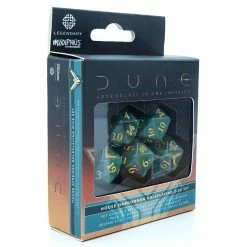MODIPHIUS ENTERTAINMENT Dungeons & Dragons Dune RPG: Atreides Dice Set [Pre-order]