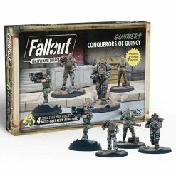 MODIPHIUS ENTERTAINMENT Miniature Games Fallout: Wasteland Warfare: Gunners Conquerors Of Quincy Miniatures Game