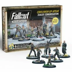 MODIPHIUS ENTERTAINMENT Fallout: Wasteland Warfare: Children Of Atom Zealot Congregation Miniatures Game