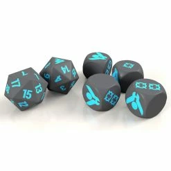 MODIPHIUS ENTERTAINMENT Homeworld Revelations RPG D6 D20 6-pcs Dice Set