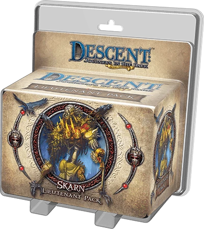 Fantasy Flight Games Descent: Journeys In The Dark: Skarn Lieutenant Pack 3 Fantasy Flight Games Descent: Journeys In The Dark: Skarn Lieutenant Pack