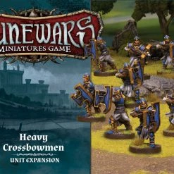 FANTASY FLIGHT GAMES Runewars: Heavy Crossbowmen Unit Expansion Miniatures Game