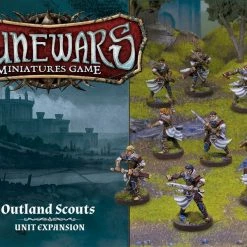 FANTASY FLIGHT GAMES Runewars: Outland Scouts Unit Expansion Miniatures Game