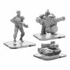 PRIVATEER PRESS, INC Miniature Games Monsterpocalypse: Protectors Elite Units (Alt) - G-Tank, C-Type Shinobi, Ape Gunner Miniatures