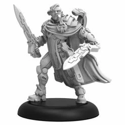 PRIVATEER PRESS, INC Miniature Games Warcaster: Iron Star Alliance: Justicar Voss Hero Solo (metal) Miniatures