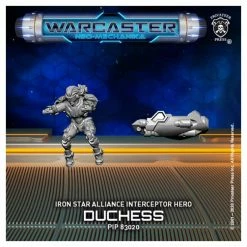 PRIVATEER PRESS Warcaster Neo-Mechanika: Iron Star Alliance Interceptor Hero - Duchess Miniatures