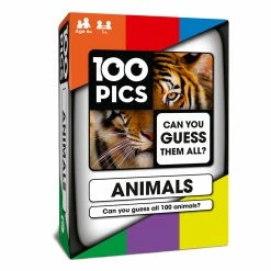 Poptacular 100 PICS Animals Card Game